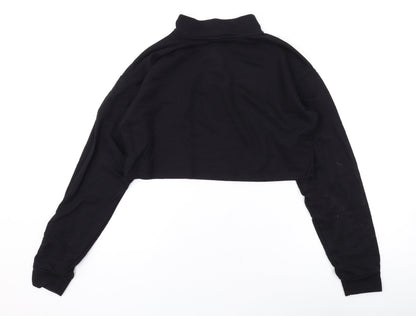 Womens UK Size 6 ASOS Black Pullover Sweatshirt