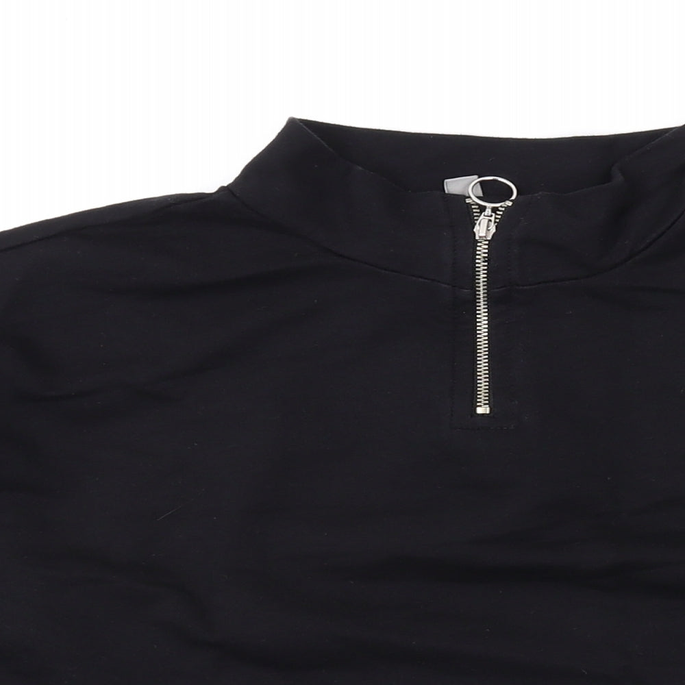 Womens UK Size 6 ASOS Black Pullover Sweatshirt