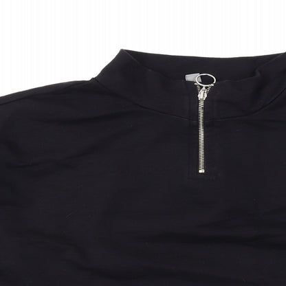 Womens UK Size 6 ASOS Black Pullover Sweatshirt