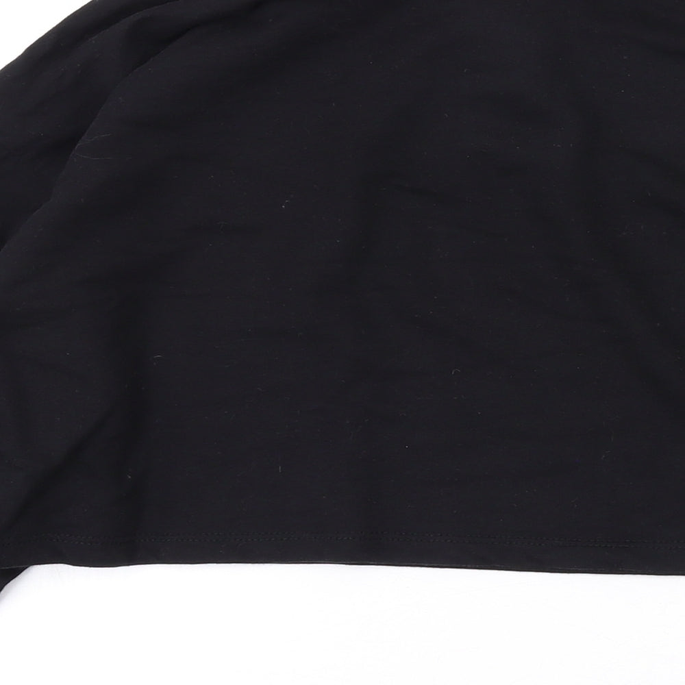 Womens UK Size 6 ASOS Black Pullover Sweatshirt