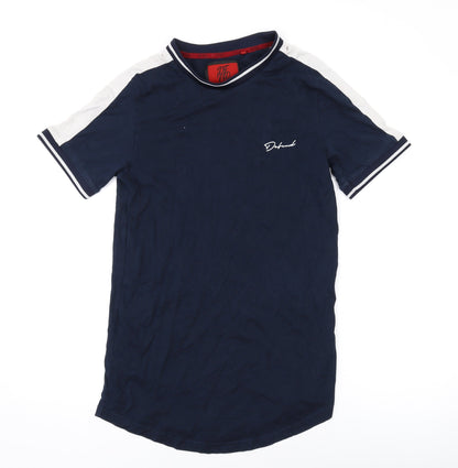 Mens UK Size L DFND Blue  T-Shirt