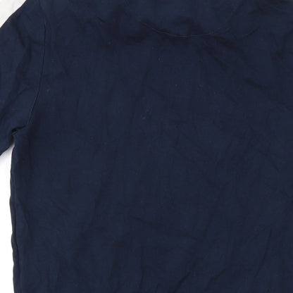 Mens UK Size L DFND Blue  T-Shirt