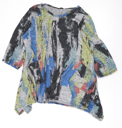 Womens UK Size L Roman Multicoloured Pullover Jumper