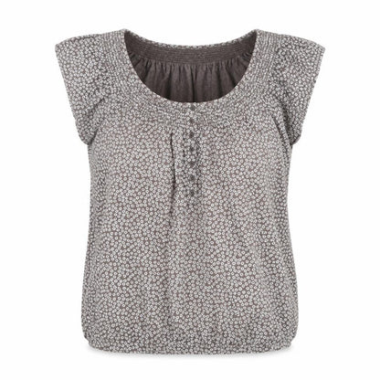 Womens UK Size 16 New Look Brown Basic T-Shirt