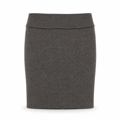 Zara Womens Brown Polyester Straight & Pencil Skirt Size XL Zip