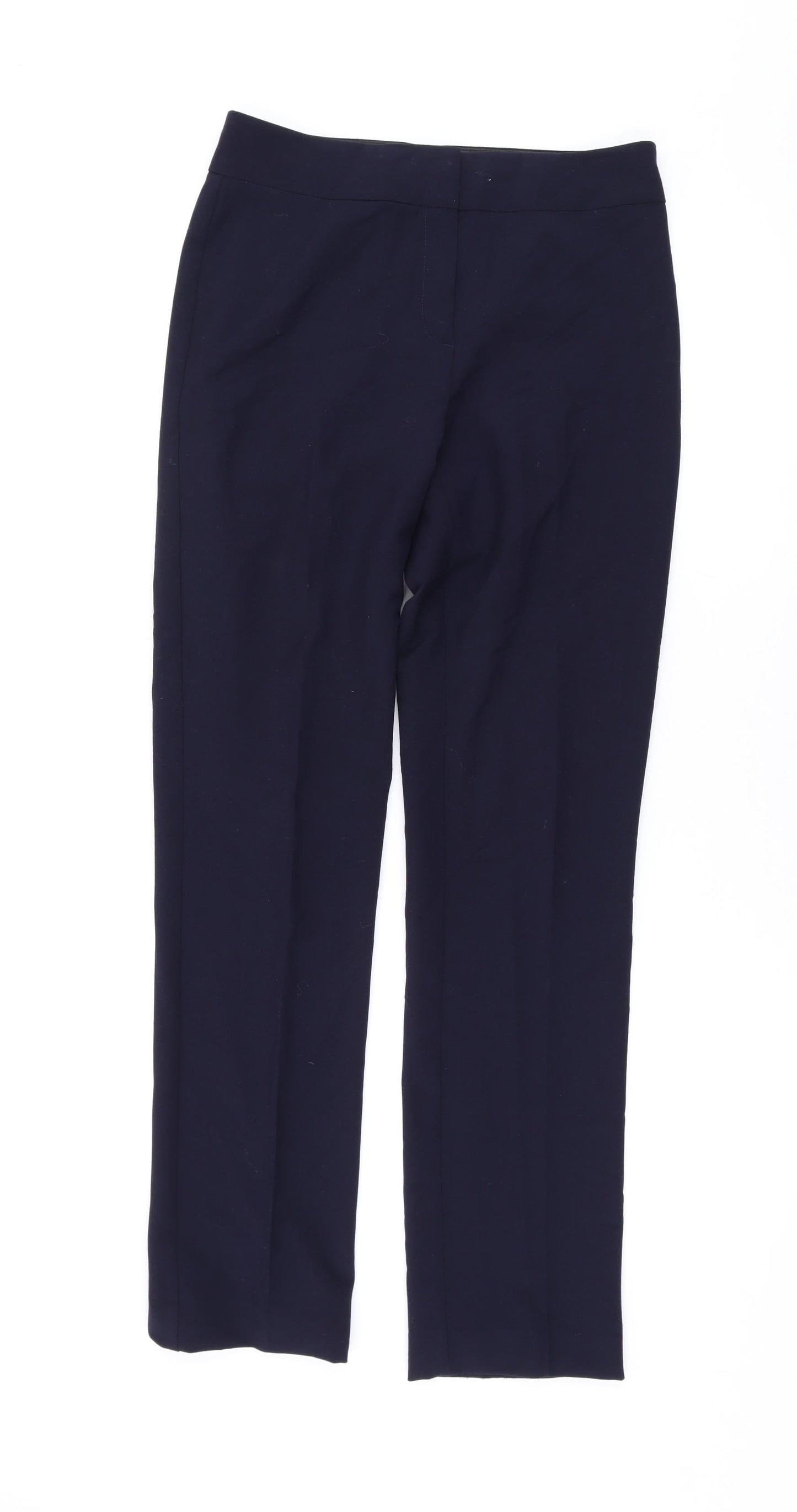 Womens UK Size 8 Marks and Spencer Regular Fit  Blue Trousers