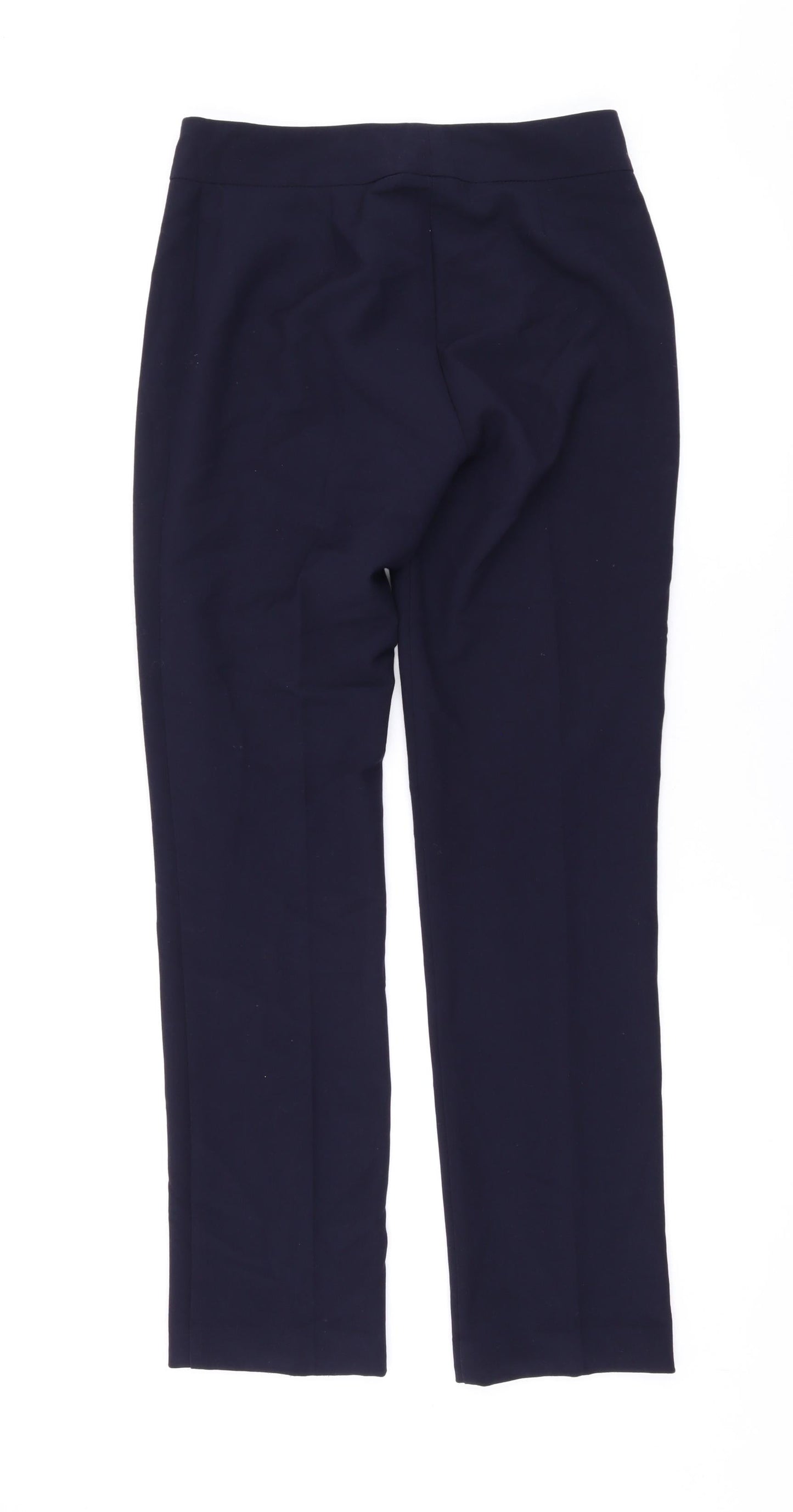 Womens UK Size 8 Marks and Spencer Regular Fit  Blue Trousers