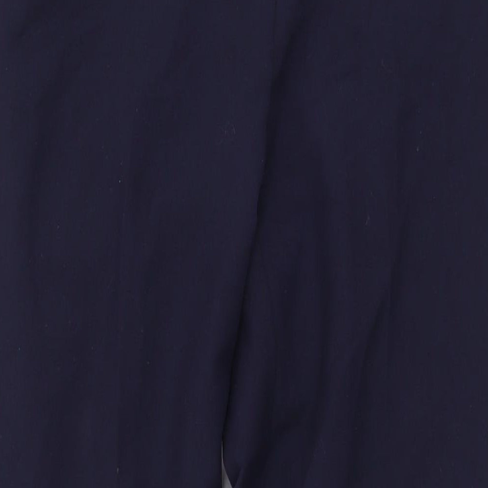 Womens UK Size 8 Marks and Spencer Regular Fit  Blue Trousers