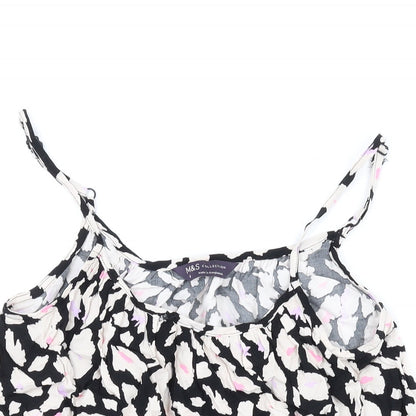 Womens UK Size 6 Marks and Spencer Black Camisole Tank