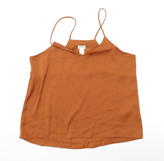 Womens UK Size 14 H&M Brown Camisole Tank