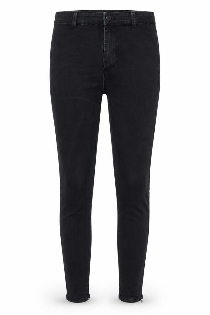 Womens UK Size 10 Denim & Co. Regular Fit Skinny Black Jeans