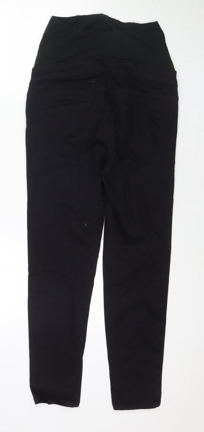 New Look Womens Black Cotton Skinny Jeans Size 8 L26 in Regular