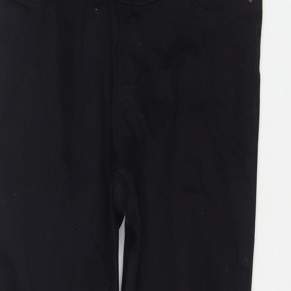 New Look Womens Black Cotton Skinny Jeans Size 8 L26 in Regular