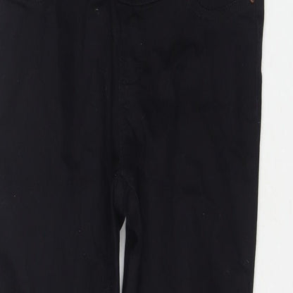 New Look Womens Black Cotton Skinny Jeans Size 8 L26 in Regular