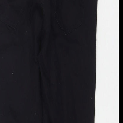 New Look Womens Black Cotton Skinny Jeans Size 8 L26 in Regular