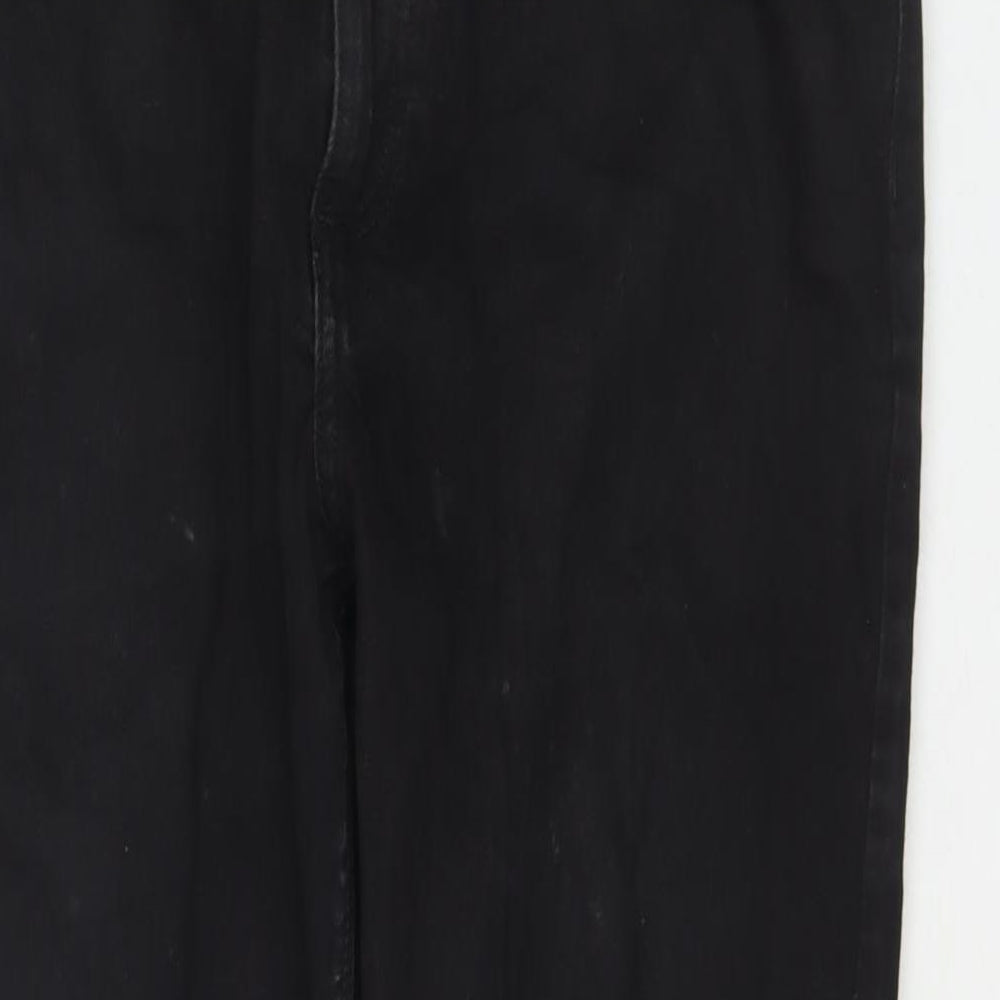 Womens UK Size 36 in Marks and Spencer Regular Fit Tapered Black Jeans