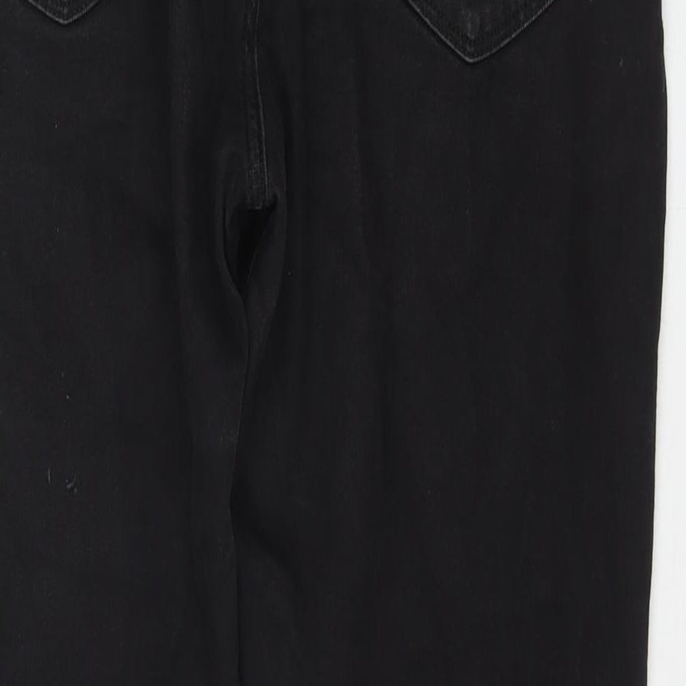 Womens UK Size 36 in Marks and Spencer Regular Fit Tapered Black Jeans