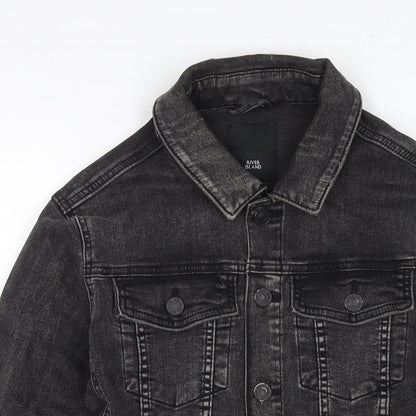 Womens UK Size S River Island Black Jacket