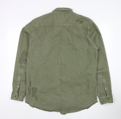 Womens UK Size XL Zara Green Jacket