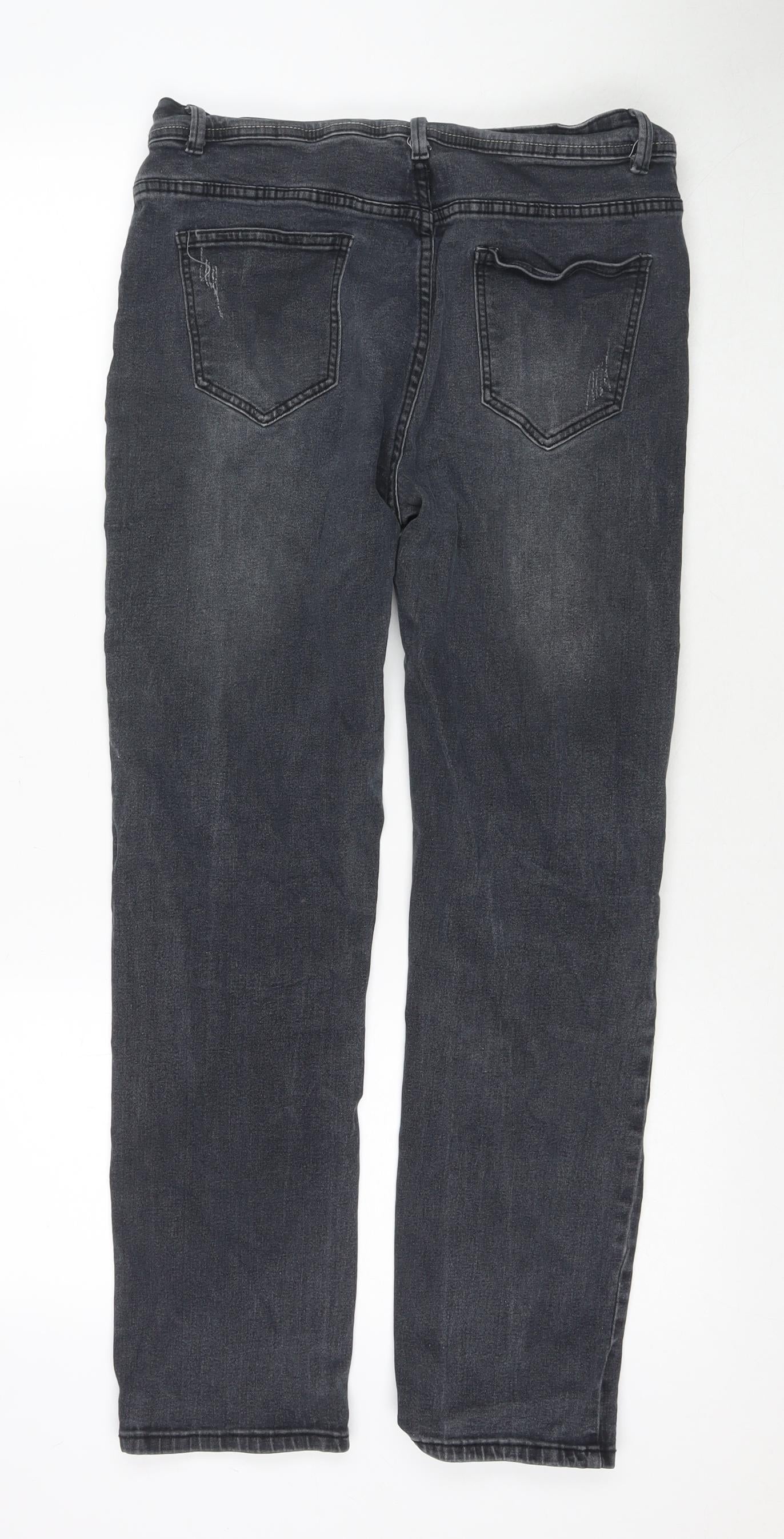 Voir Jeans Womens Black Cotton Skinny Jeans Size 32 in L27 in Regular Zip