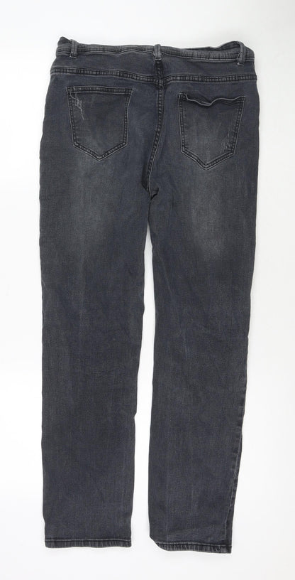 Voir Jeans Womens Black Cotton Skinny Jeans Size 32 in L27 in Regular Zip