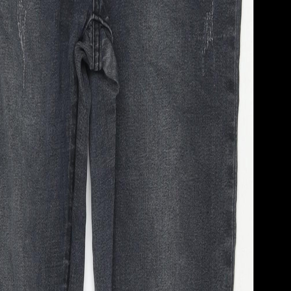 Voir Jeans Womens Black Cotton Skinny Jeans Size 32 in L27 in Regular Zip