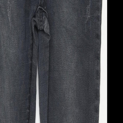 Voir Jeans Womens Black Cotton Skinny Jeans Size 32 in L27 in Regular Zip