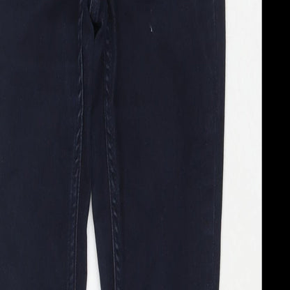 Womens UK Size S Pieces Regular Fit Skinny Black Jeans