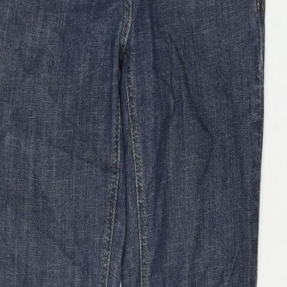 River Island Womens Blue Cotton Skinny Jeans Size 10 L30 in Regular Zip