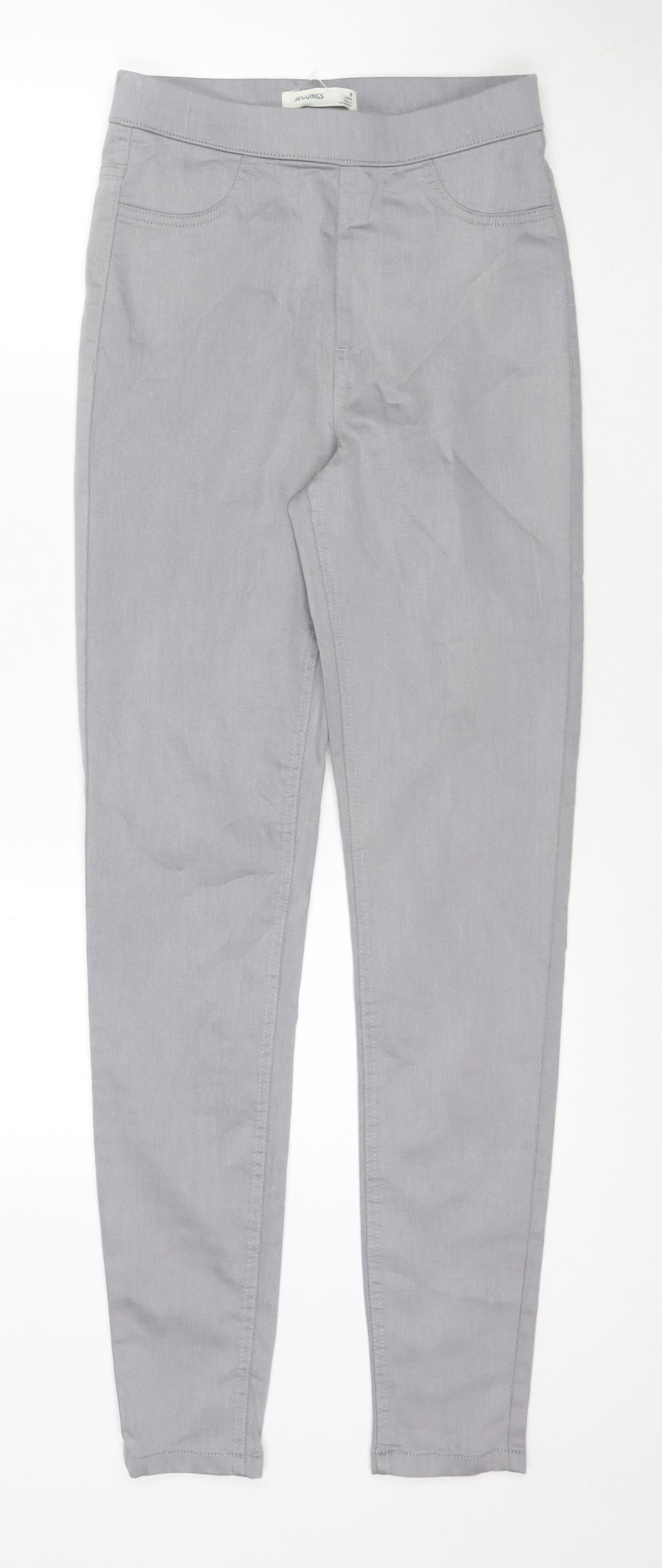 Womens UK Size 8 Marks and Spencer Regular Fit Jegging Green Jeans