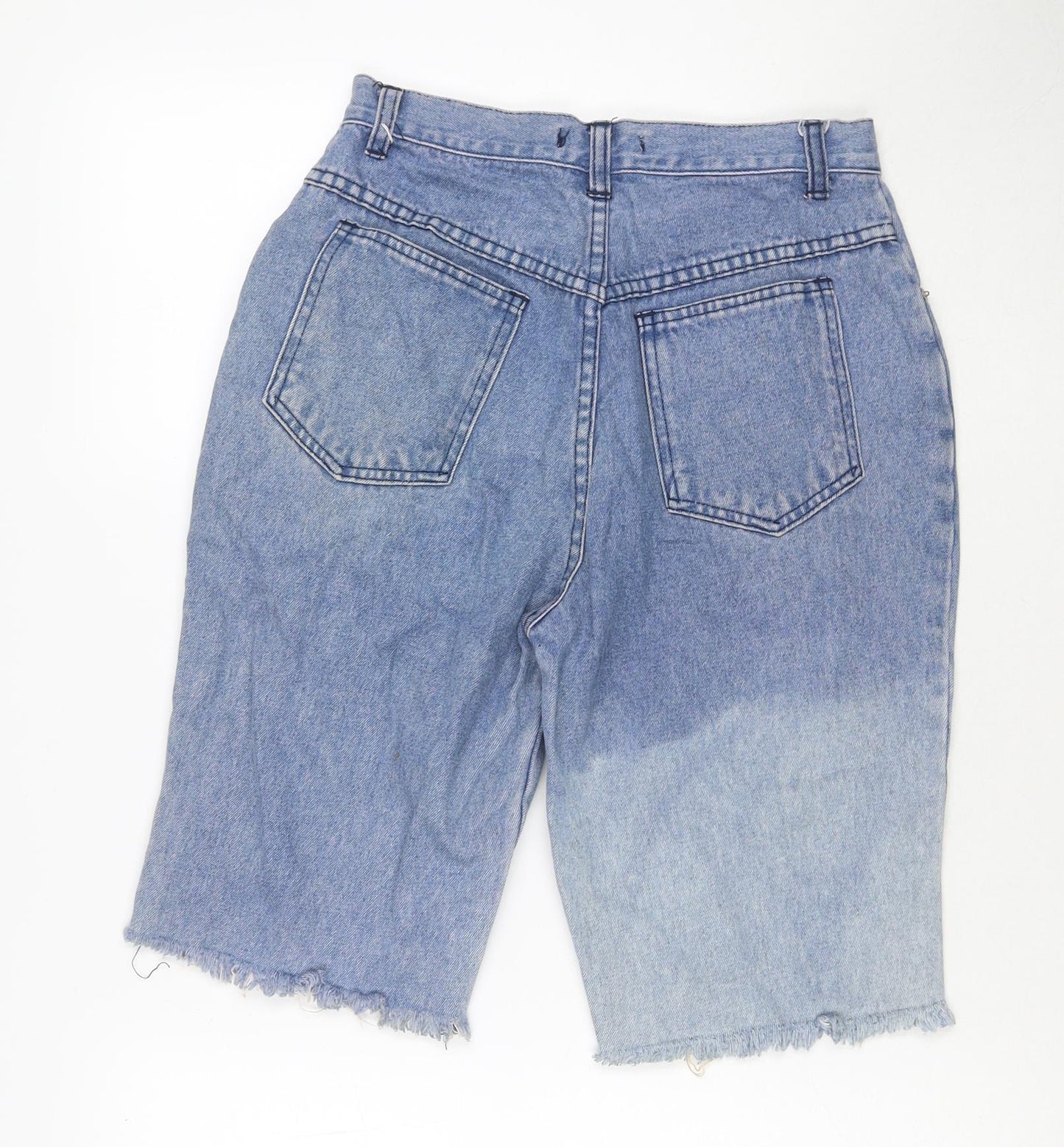 Jeffrey Rogers Mens Blue Cotton Bermuda Shorts Size M L11 in Regular Zip