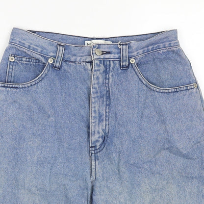 Jeffrey Rogers Mens Blue Cotton Bermuda Shorts Size M L11 in Regular Zip