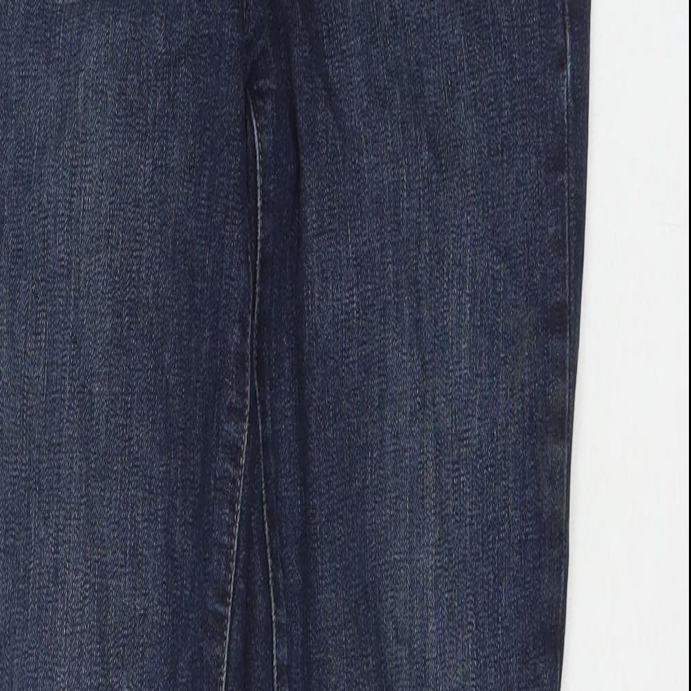 Gap Womens Blue Cotton Skinny Jeans Size 28 in L32 in Regular Zip