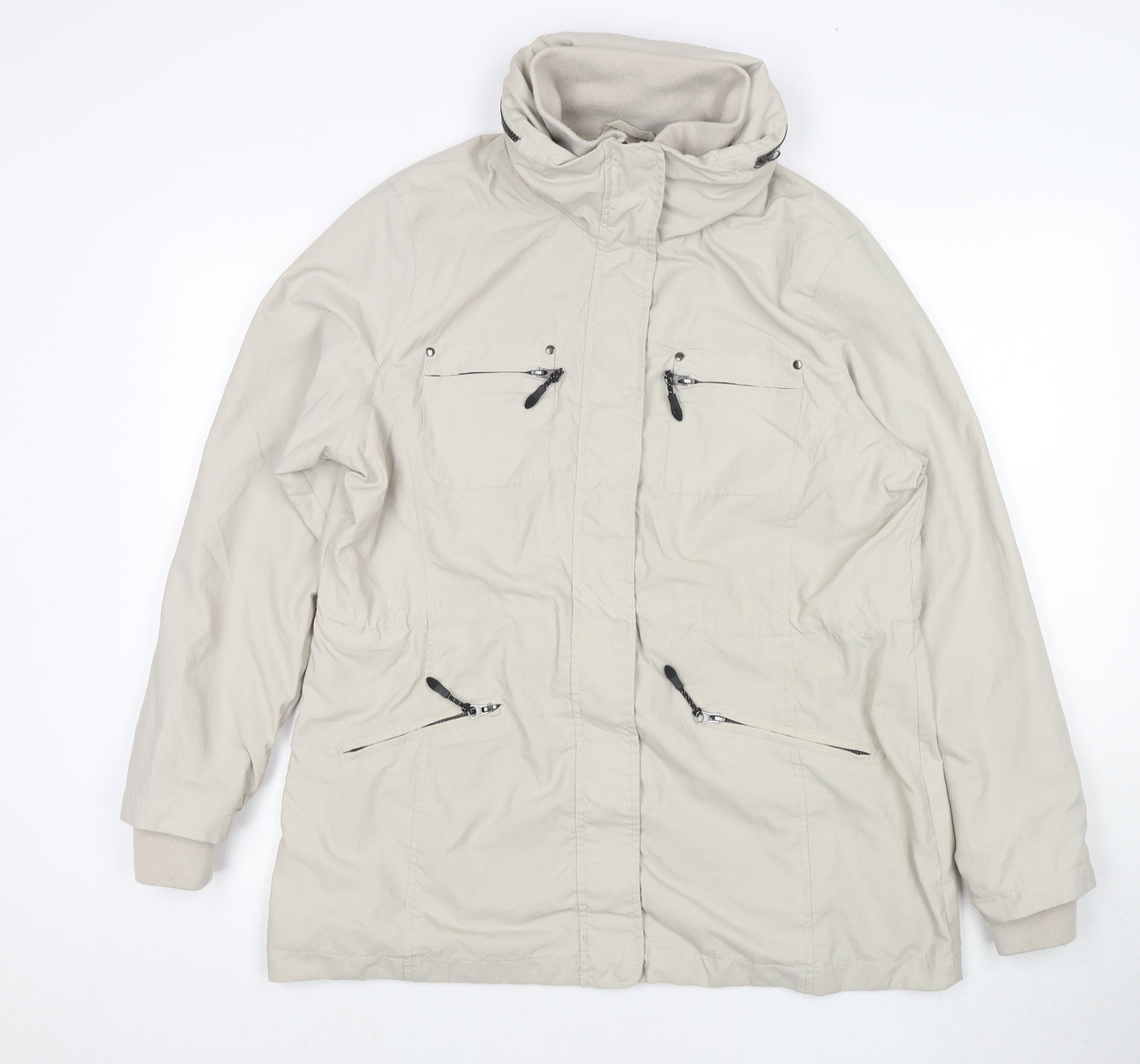 Womens UK Size 16 Snowdonia Beige Jacket