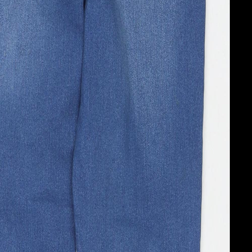 Womens UK Size 14 M-17 Regular Fit Skinny Blue Jeans