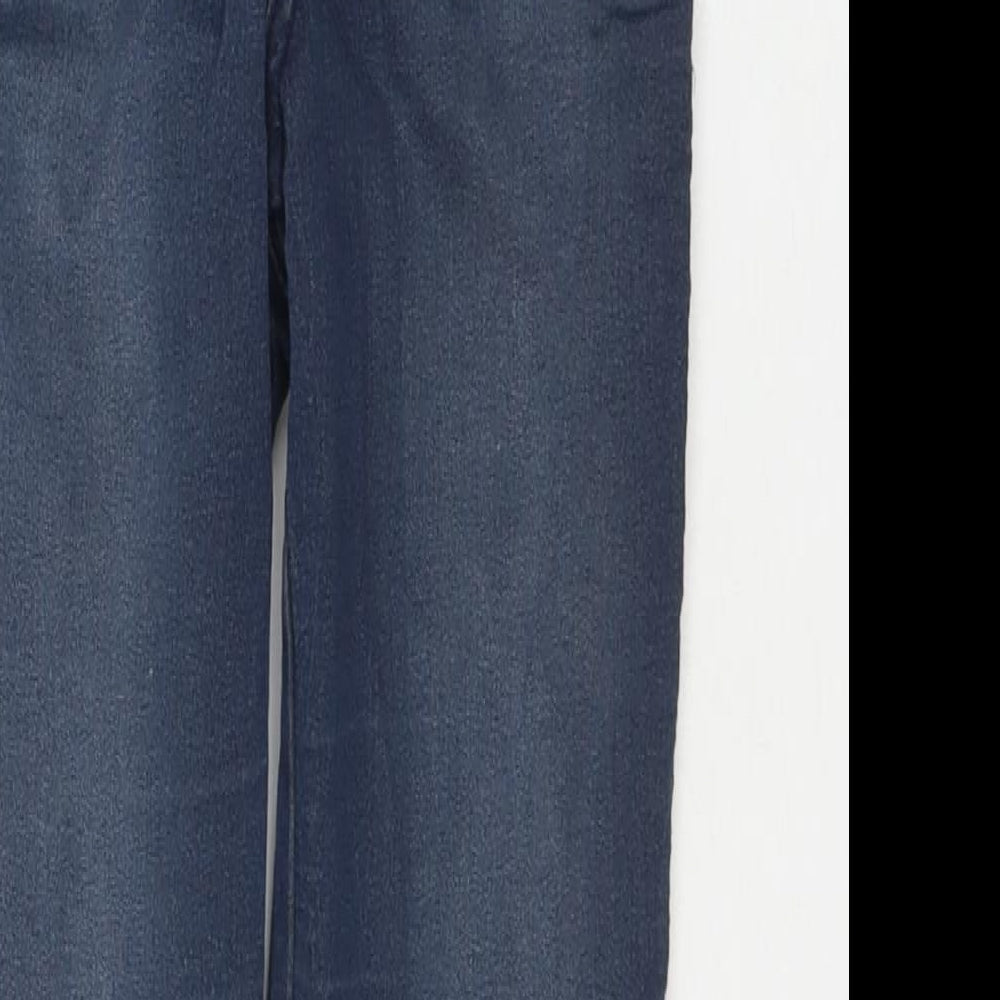 ASOS Womens Blue Cotton Skinny Jeans Size 28 in L32 in Regular Zip