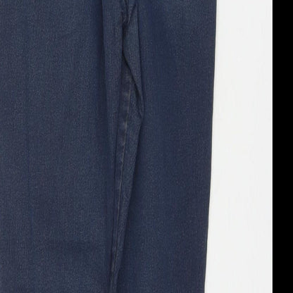 ASOS Womens Blue Cotton Skinny Jeans Size 28 in L32 in Regular Zip