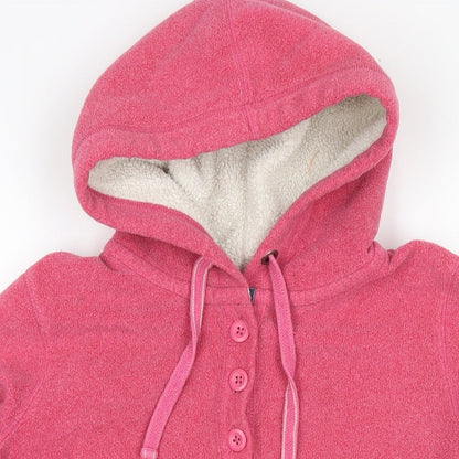 Womens UK Size 14 Marks and Spencer Pink Pullover Hoodie