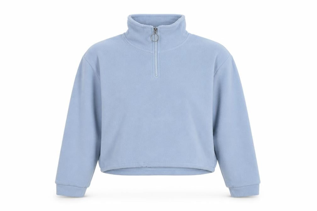 Womens UK Size L Brave Soul Blue Pullover Sweatshirt