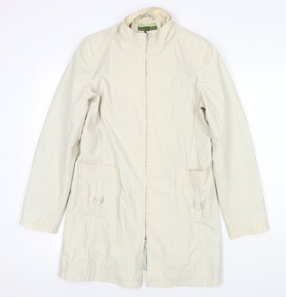 Womens UK Size 10 NuAge Beige Jacket