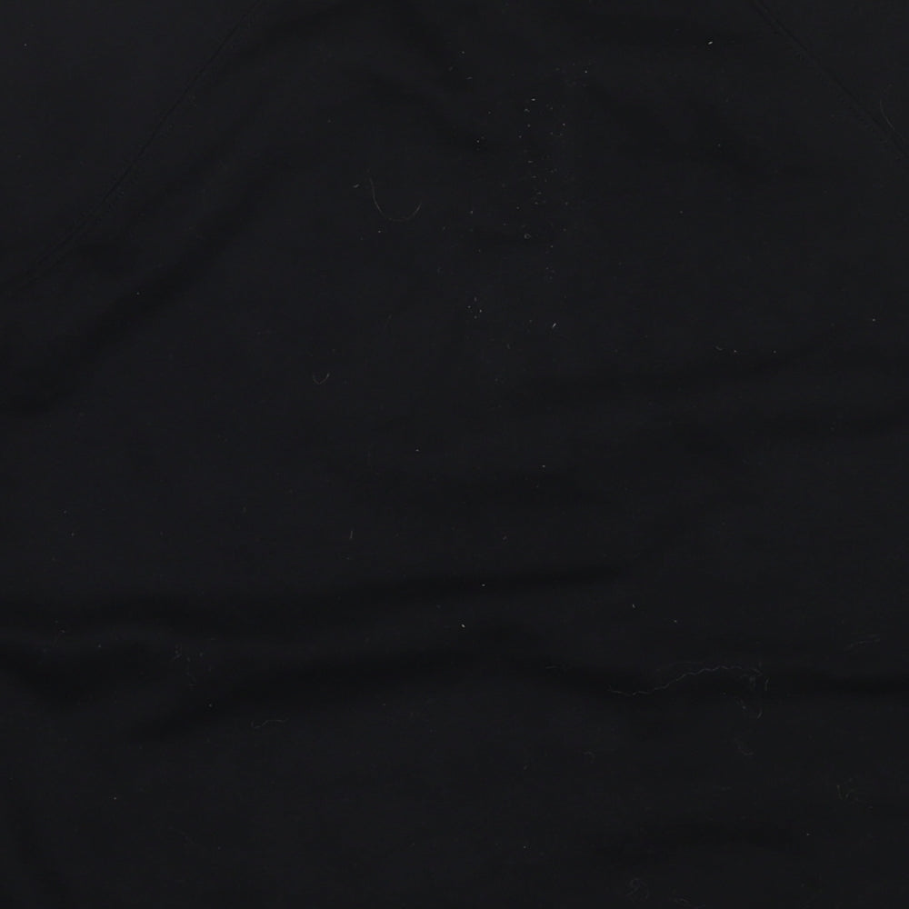 H&M Womens Black Cotton Pullover Sweatshirt Size L Pullover