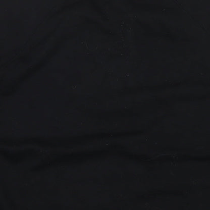 H&M Womens Black Cotton Pullover Sweatshirt Size L Pullover