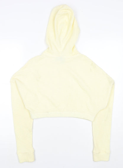 Womens UK Size 6 ASOS Ivory Full Zip Hoodie