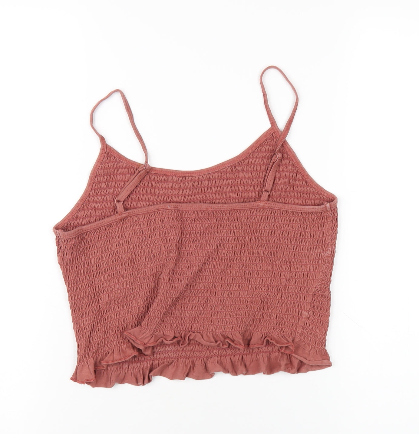 Womens UK Size 10 ASOS Brown Camisole T-Shirt