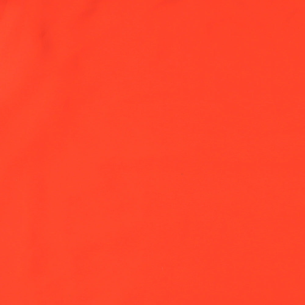 Womens UK Size L Roman Orange Basic T-Shirt