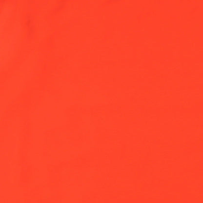 Womens UK Size L Roman Orange Basic T-Shirt
