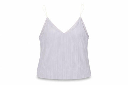 Womens UK Size 14 New Look Grey Camisole T-Shirt