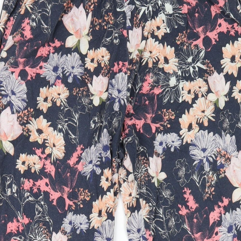 Womens UK Size 8 Warehouse Regular Fit  Multicoloured Trousers