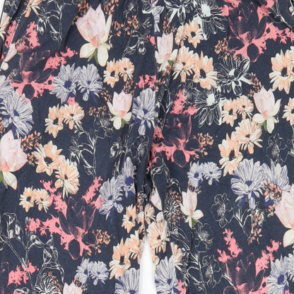 Womens UK Size 8 Warehouse Regular Fit  Multicoloured Trousers