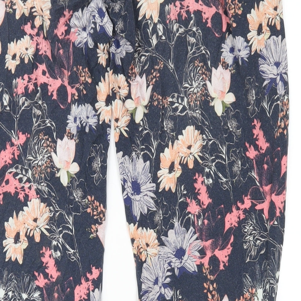 Womens UK Size 8 Warehouse Regular Fit  Multicoloured Trousers